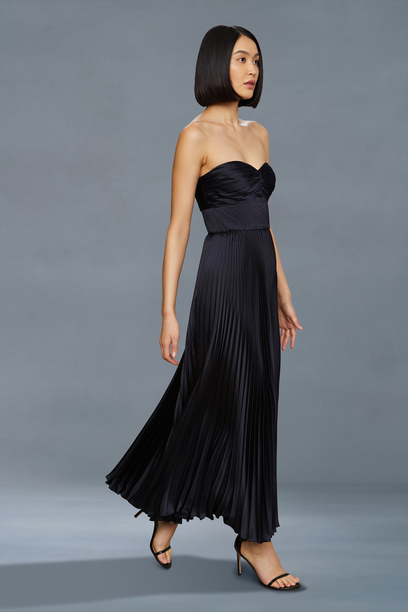 open lace back dress Belle Dress Navy / 00