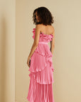 Judah Scallop Pleated Dress