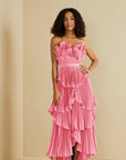 Judah Scallop Pleated Dress