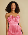 Judah Scallop Pleated Dress