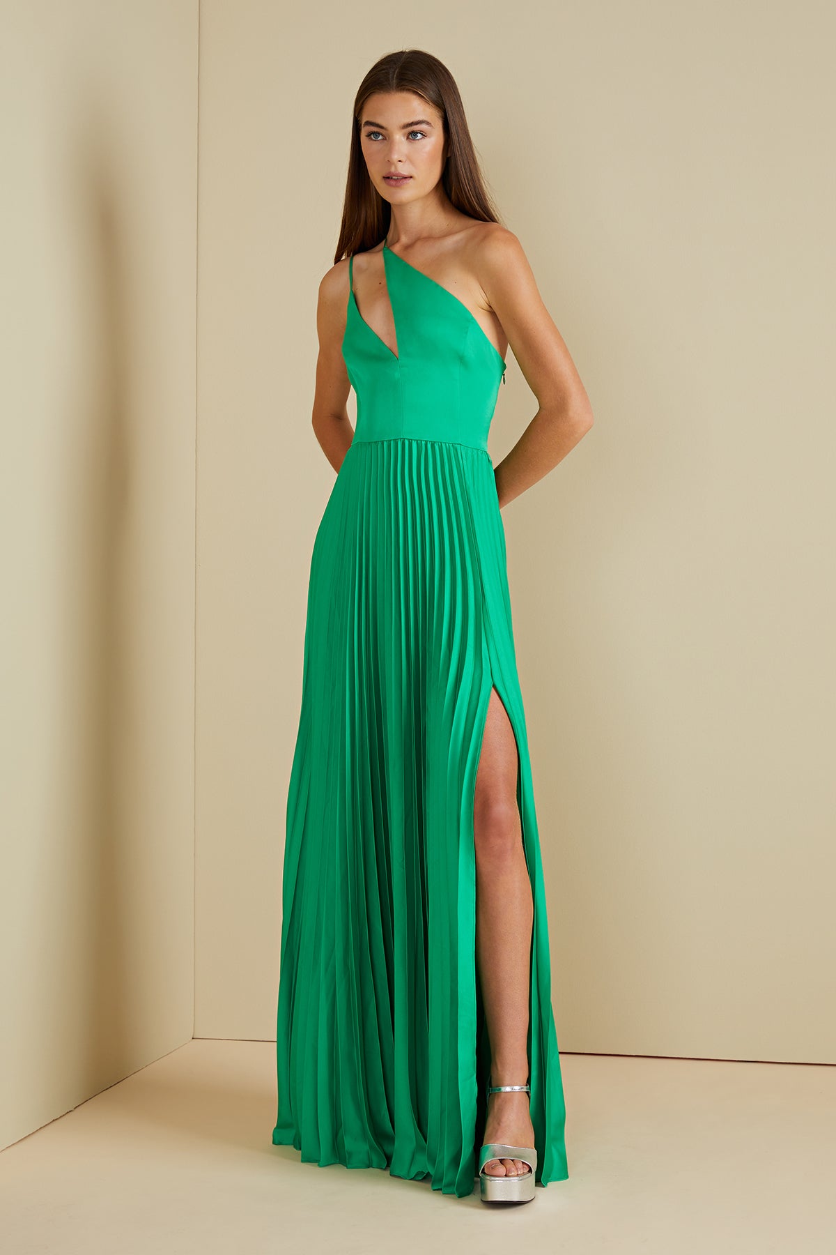 Khari One Shoulder Gown