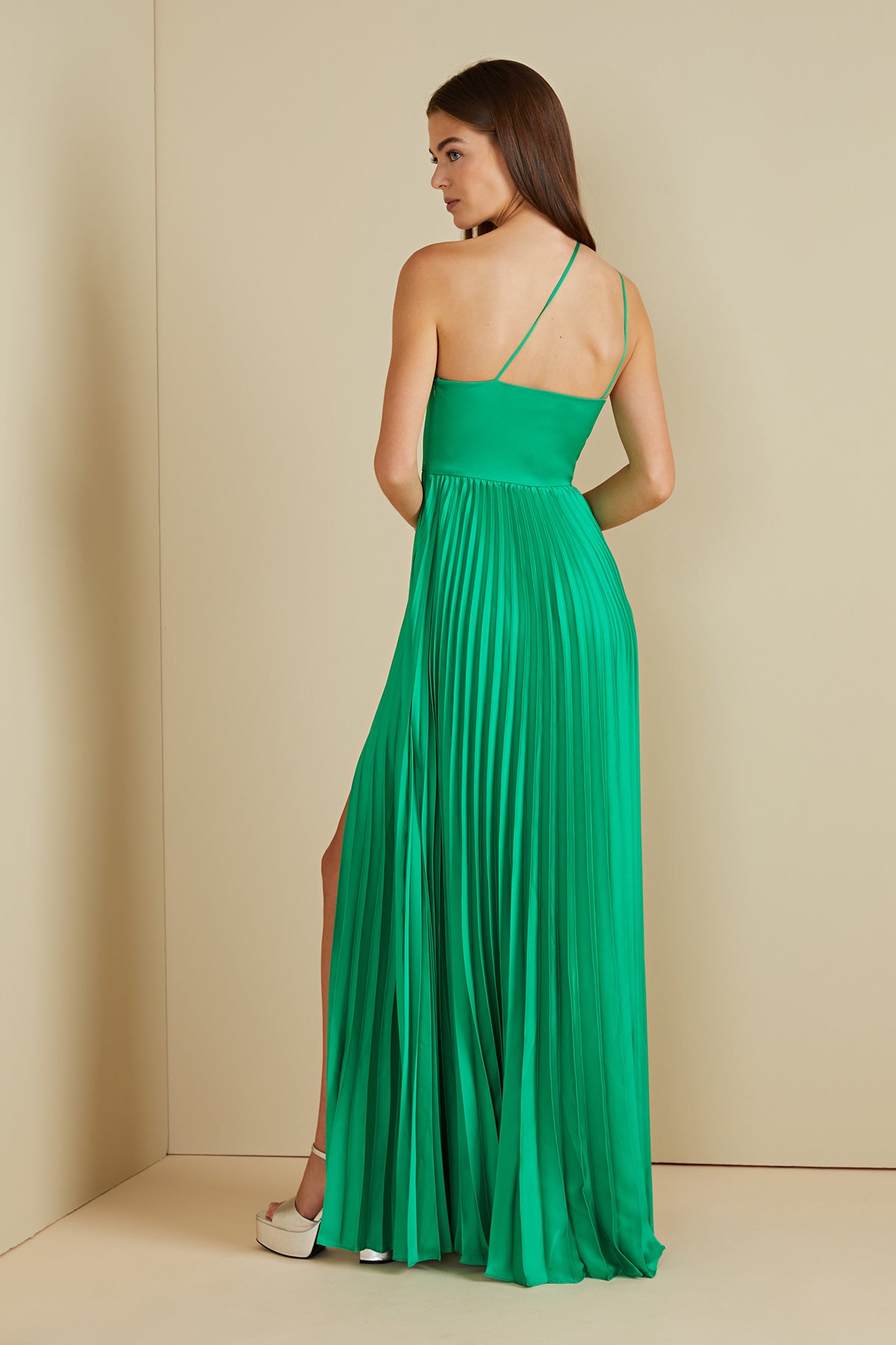 Khari One Shoulder Gown