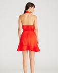 Amiri Pleated Halter Mini