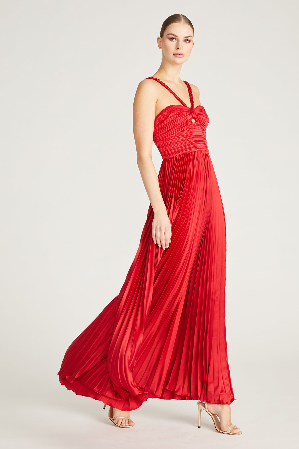 Idra Braided Strap Gown Idra Braided Strap Gown