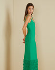 Decker Fringe Midi Dress
