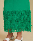 Decker Fringe Midi Dress