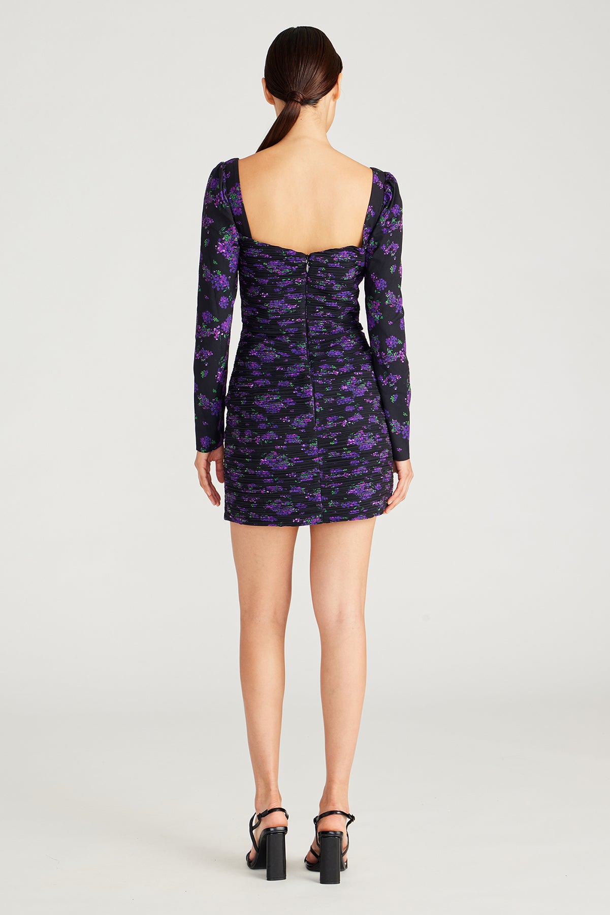 Giulia Pleated Mini Dress