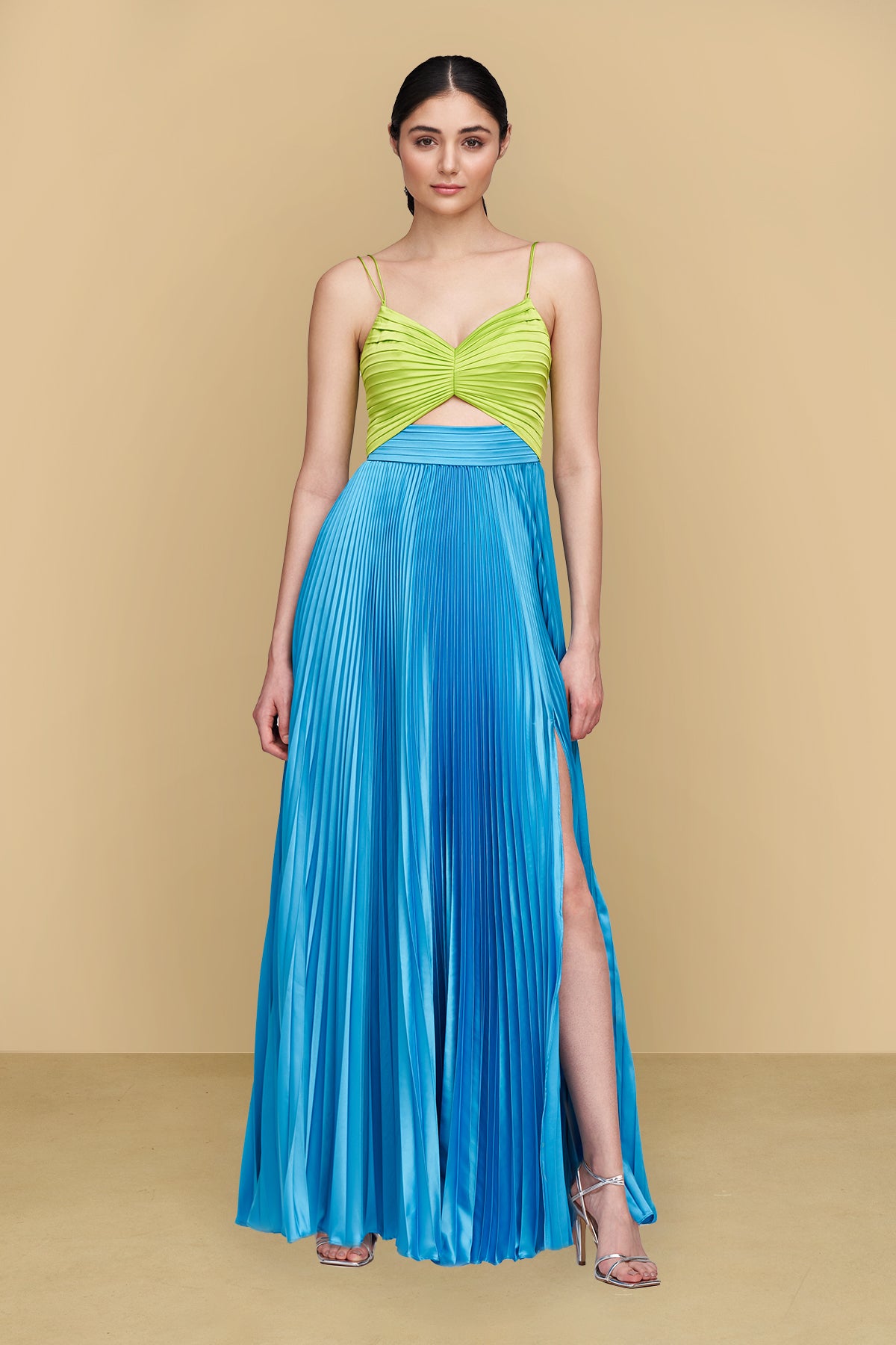 Silas Two Tone Dress AMUR Silas Two Tone Dress AMUR