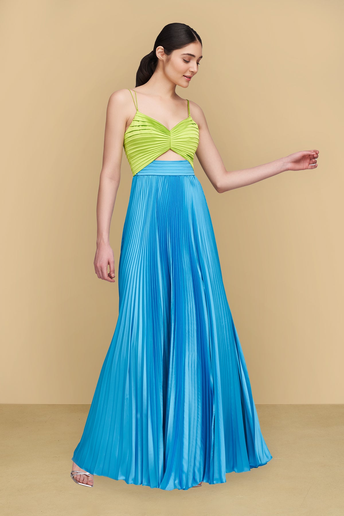 Silas Two Tone Dress AMUR Silas Two Tone Dress AMUR