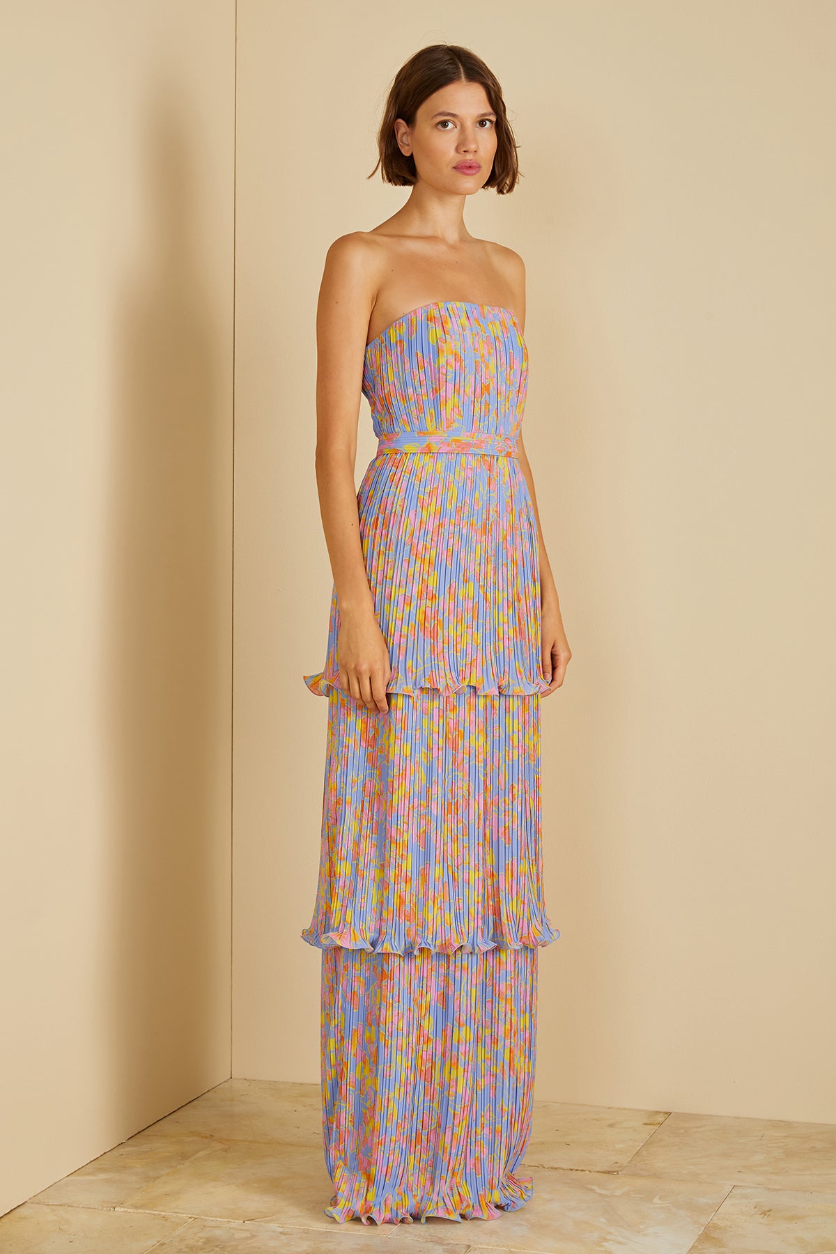 Laine Tiered Gown