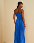 Losey Ruffle Neck Gown