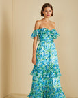 Pia Pleated Midi Dress