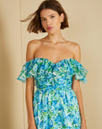 Pia Pleated Midi Dress
