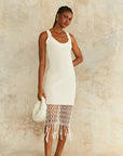 Archie Fringe Crochet Midi