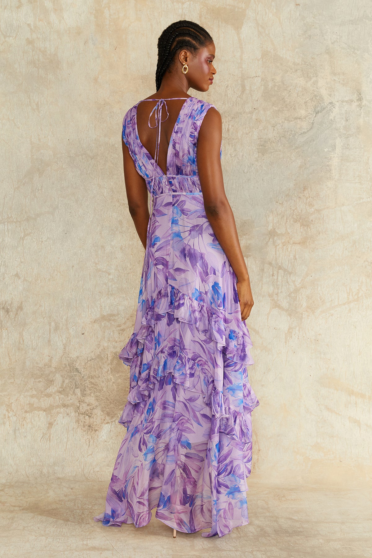 Senora High Low Gown