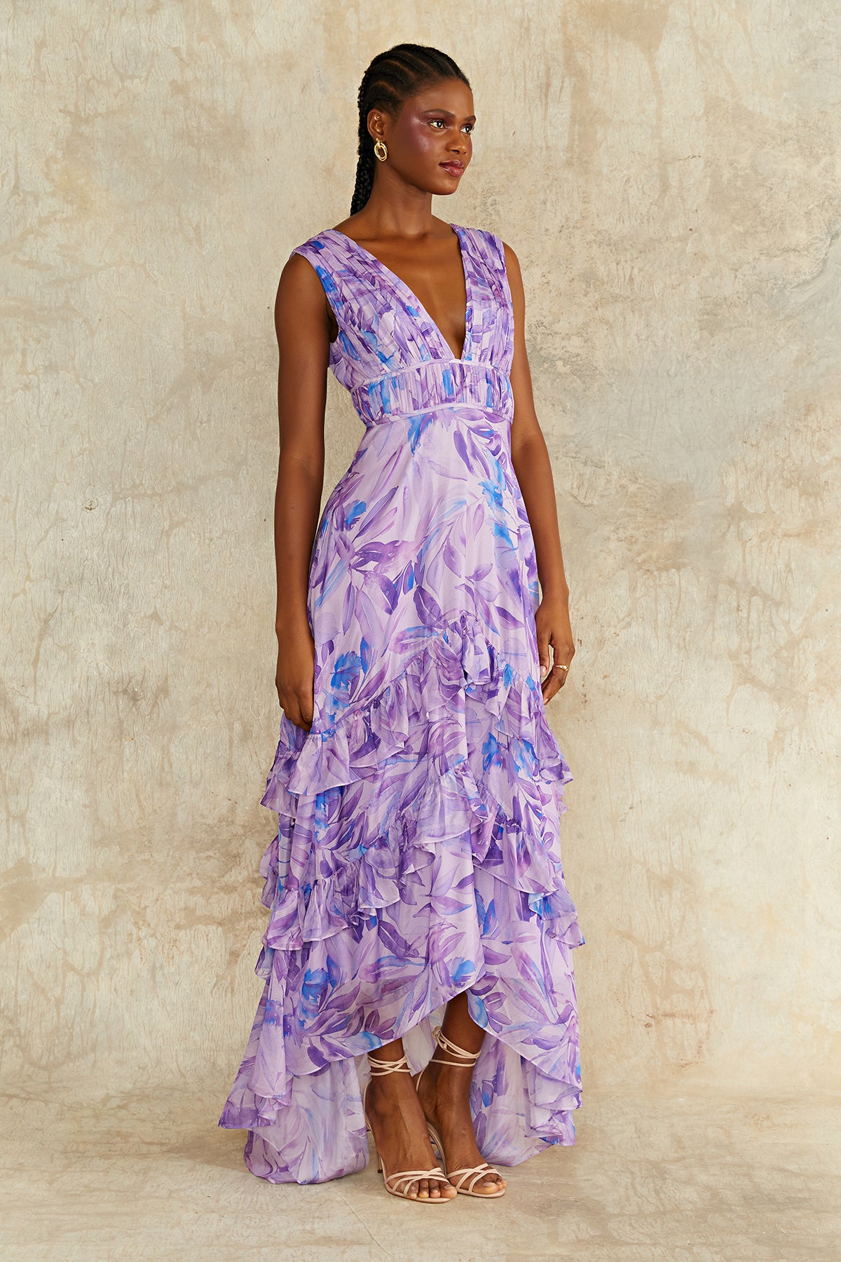 Senora High Low Gown