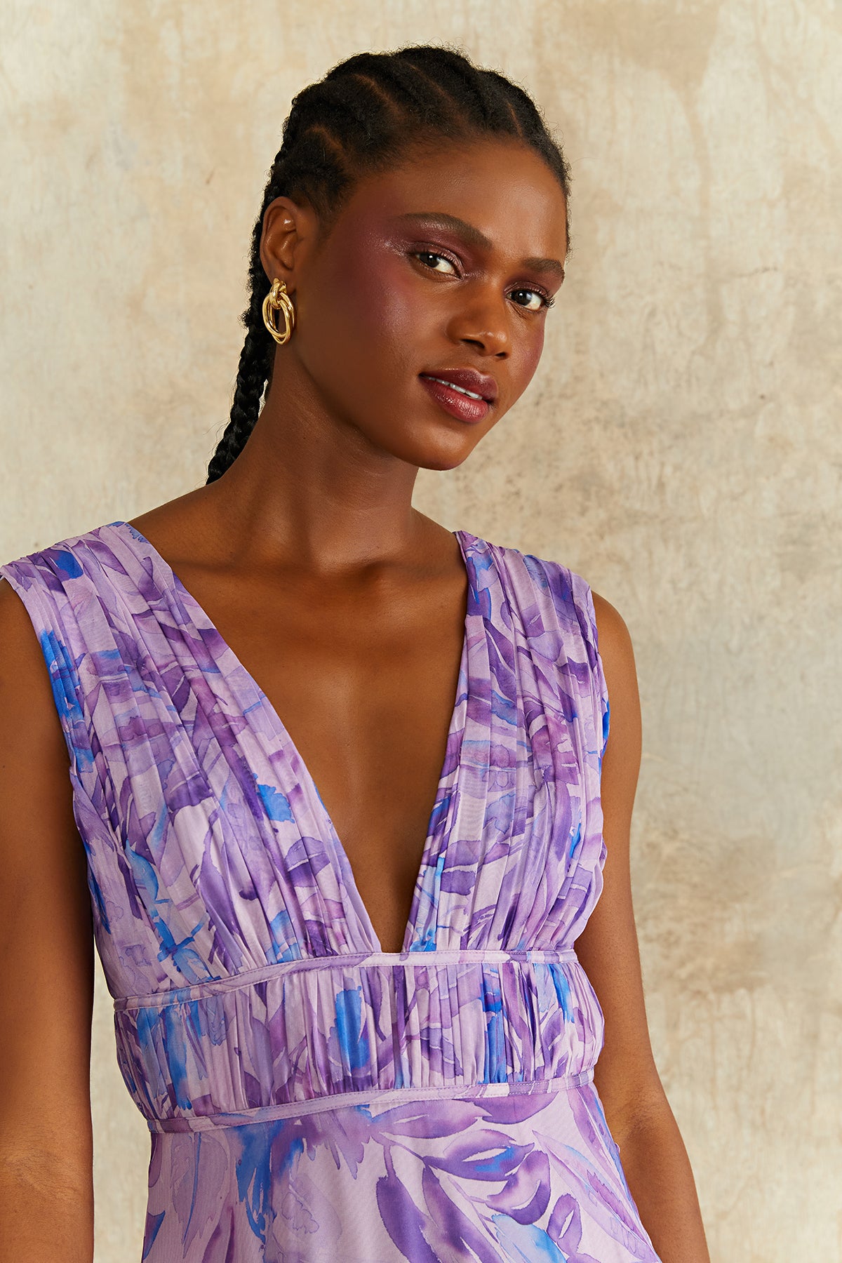 Senora High Low Gown