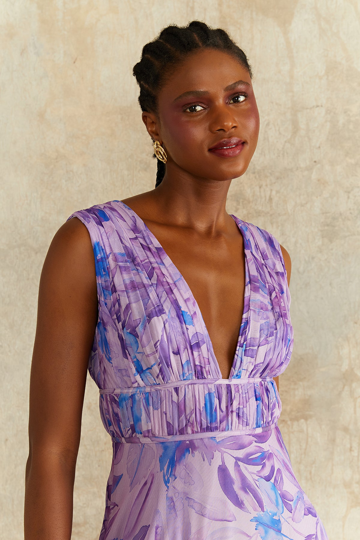 Senora High Low Gown