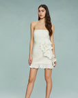 Isla Rosette Mini Dress