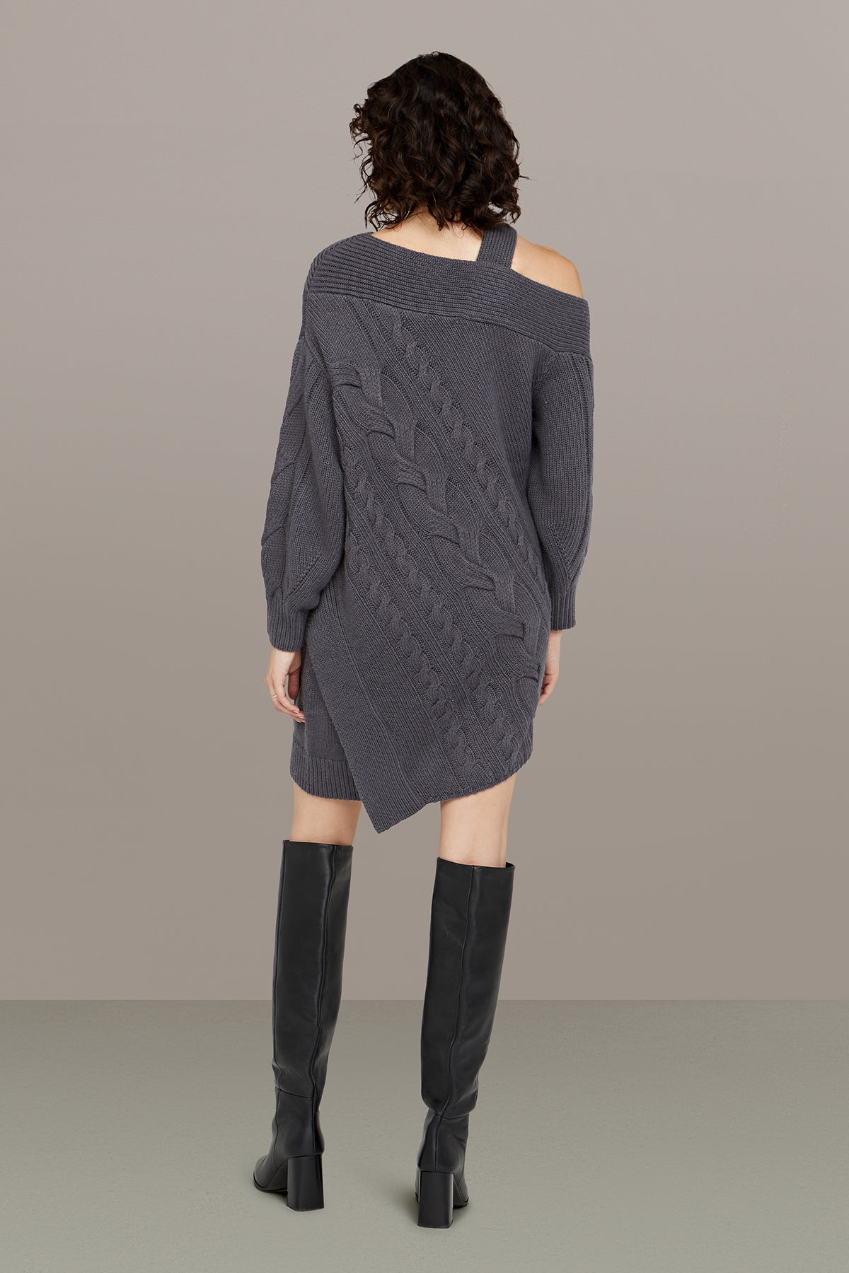 oversize knit sweater dress ANRABESS Womens Sweater Dress Oversized Cable Knit Chunky Long Sleeve Short Dresses 2026 Fall Outfits Vacation Winter Clothes Apricot X-Small at Amazon Women's Clothing store