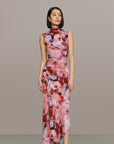 Kai Printed Jersey Dress