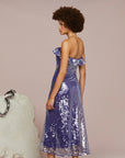Braeylnn Mesh Sequin Midi