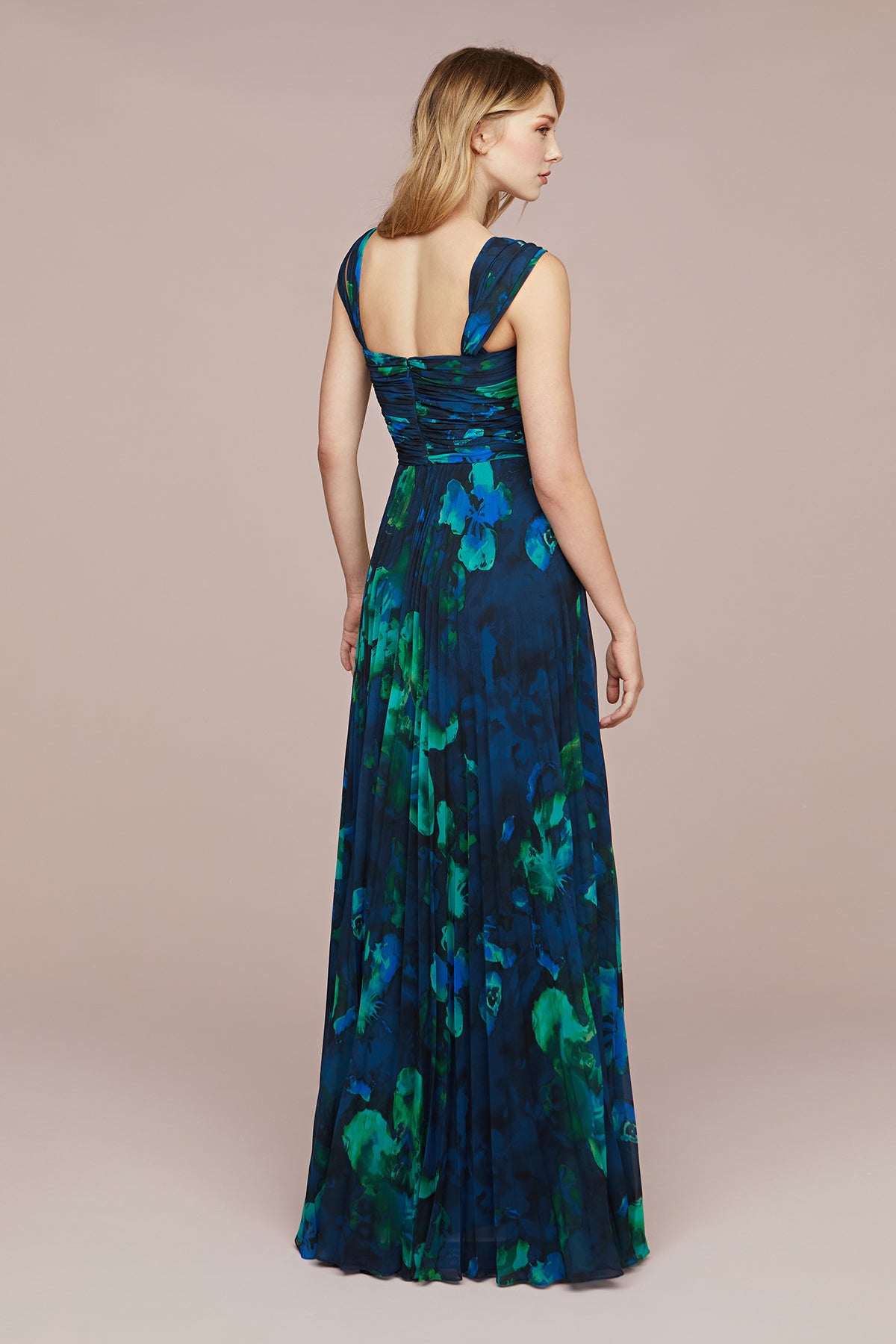 Zariah Twisted Strap Gown