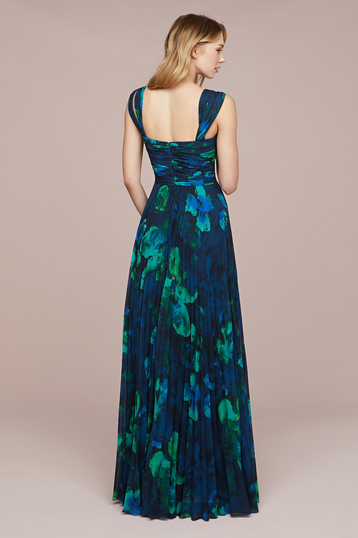 Zariah Twisted Strap Gown