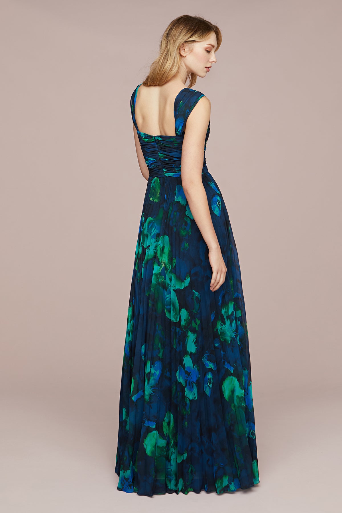 Zariah Twisted Strap Gown