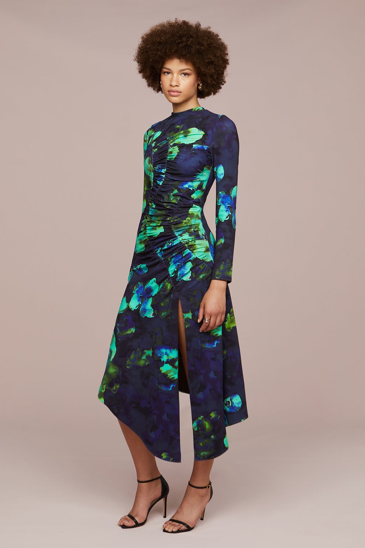Milani Printed Midi Dress