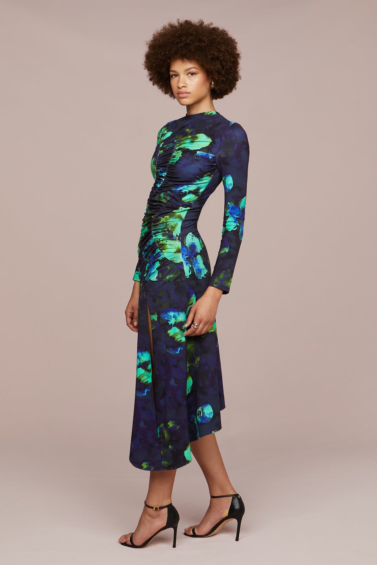 Milani Printed Midi Dress