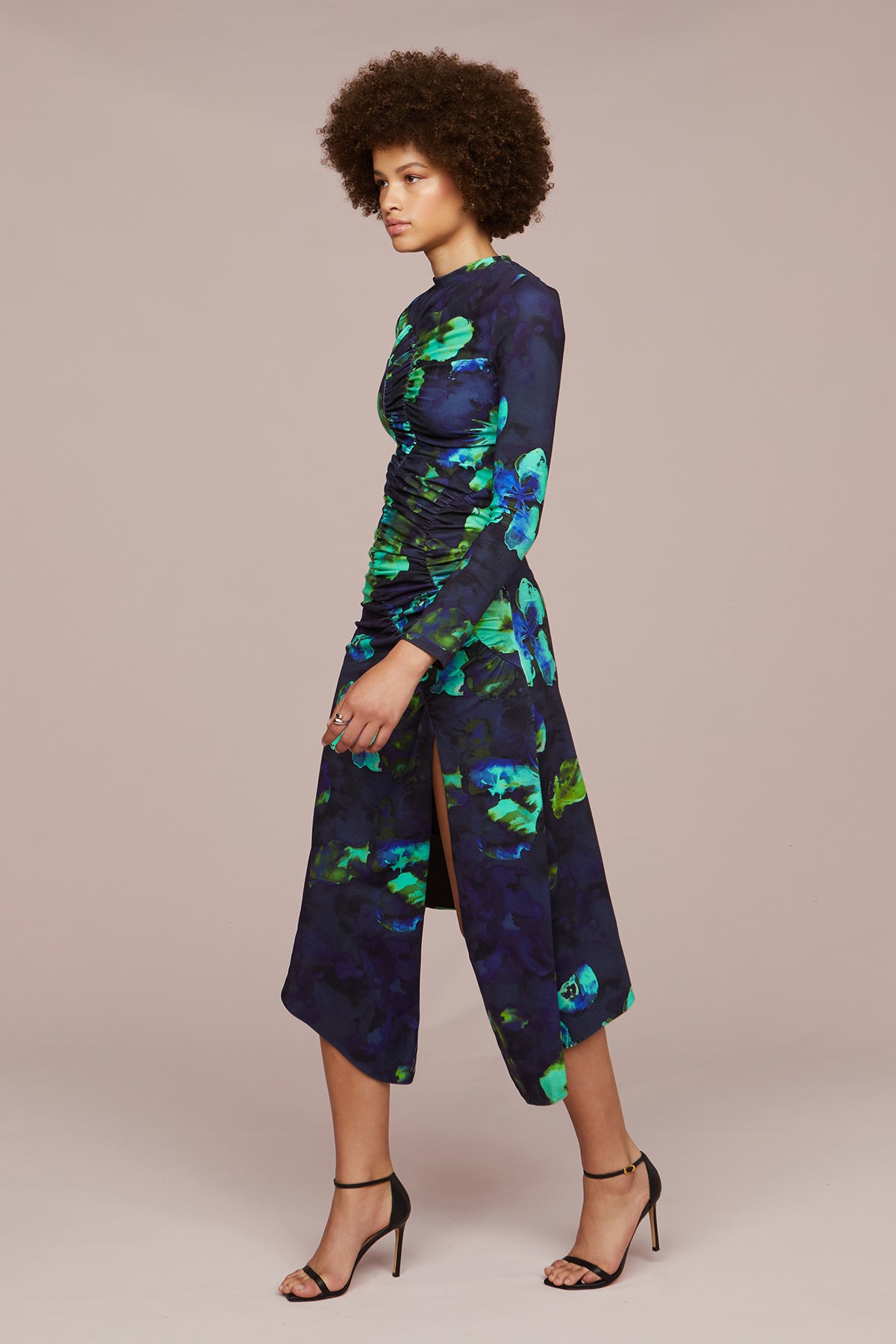 Milani Printed Midi Dress