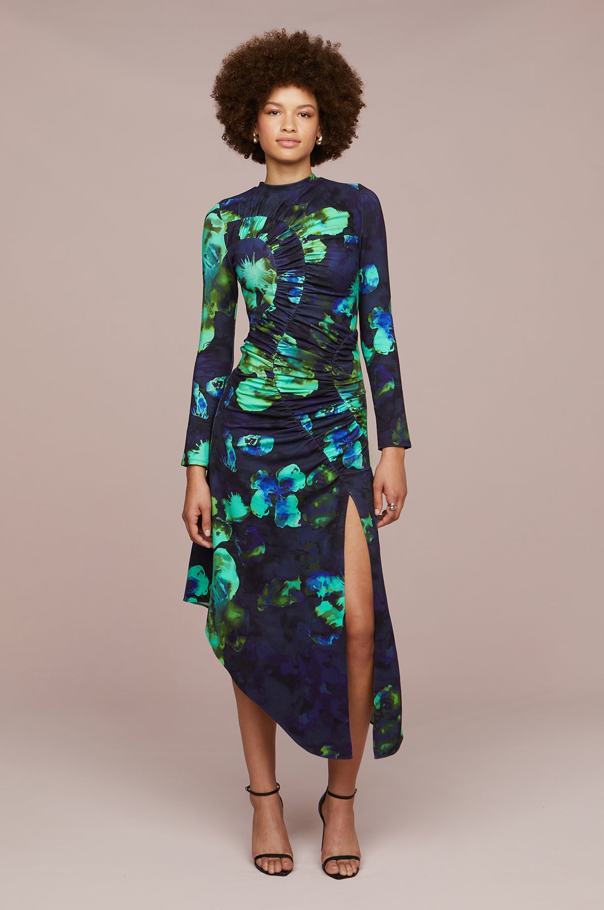 Milani Printed Midi Dress