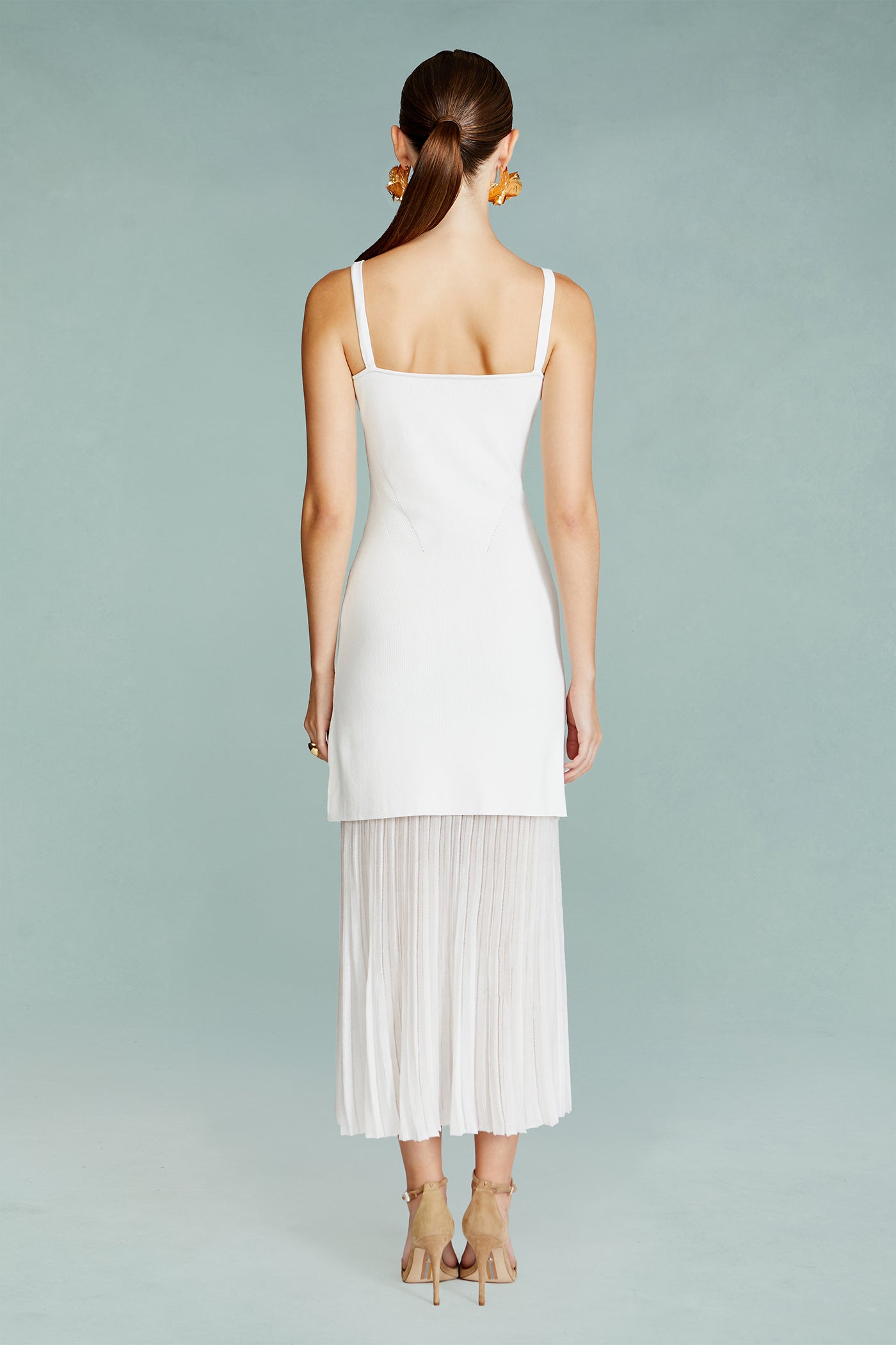 Vienna Mix Media Knit Dress