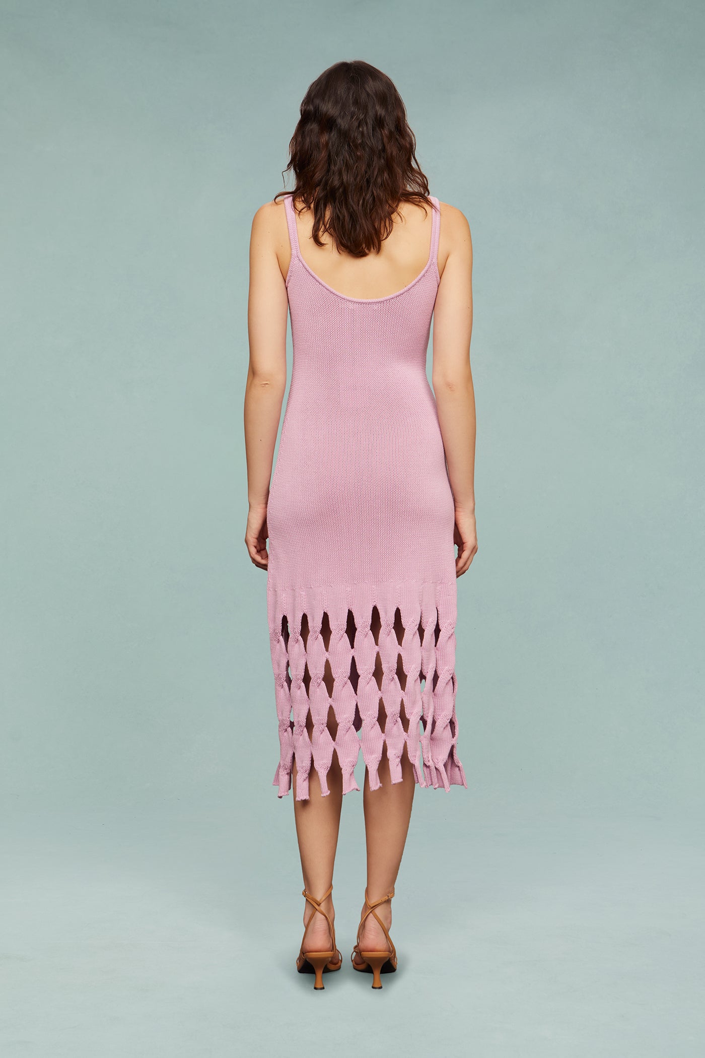 Alex Cable Midi Knit Dress
