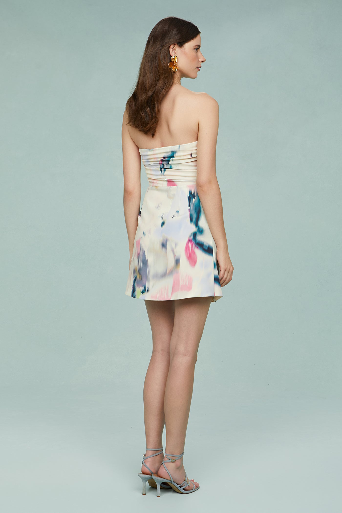 Roma Drape Mini Dress