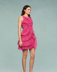 Emilia Cascade Mini Dress