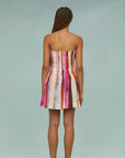 Gina Pintuck Mini Dress