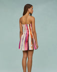 Gina Pintuck Mini Dress