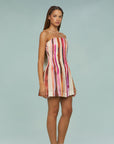 Gina Pintuck Mini Dress