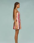 Gina Pintuck Mini Dress