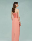 Diana Cutout Bow Combo Gown