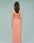 Diana Cutout Bow Combo Gown