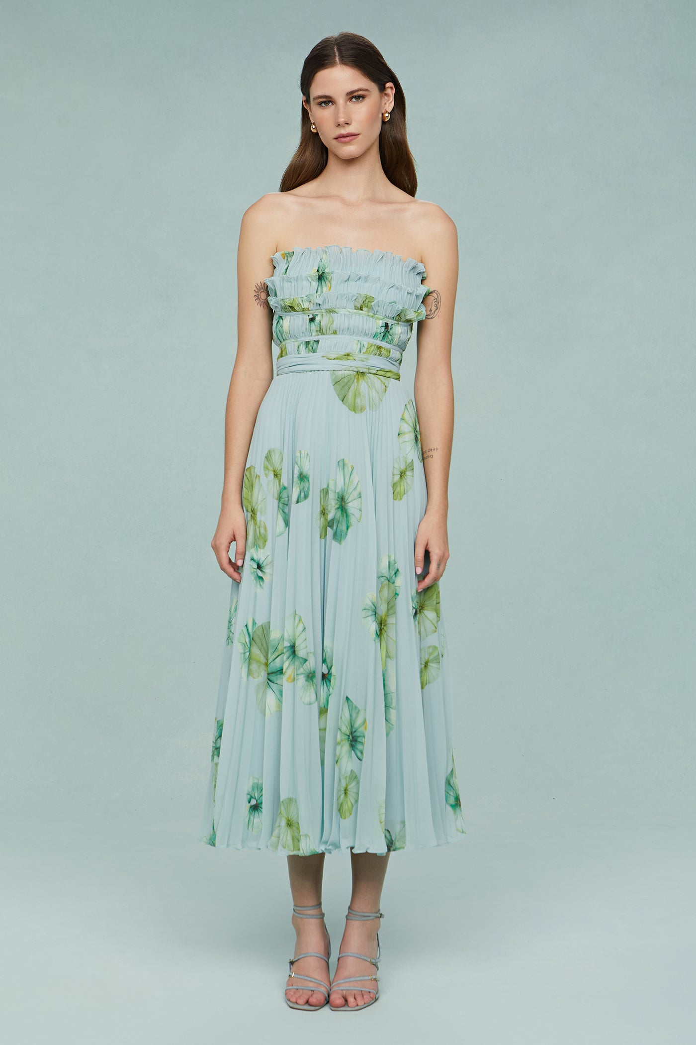 amur midi dress Amur Carolynn Midi Dress TrenLend
