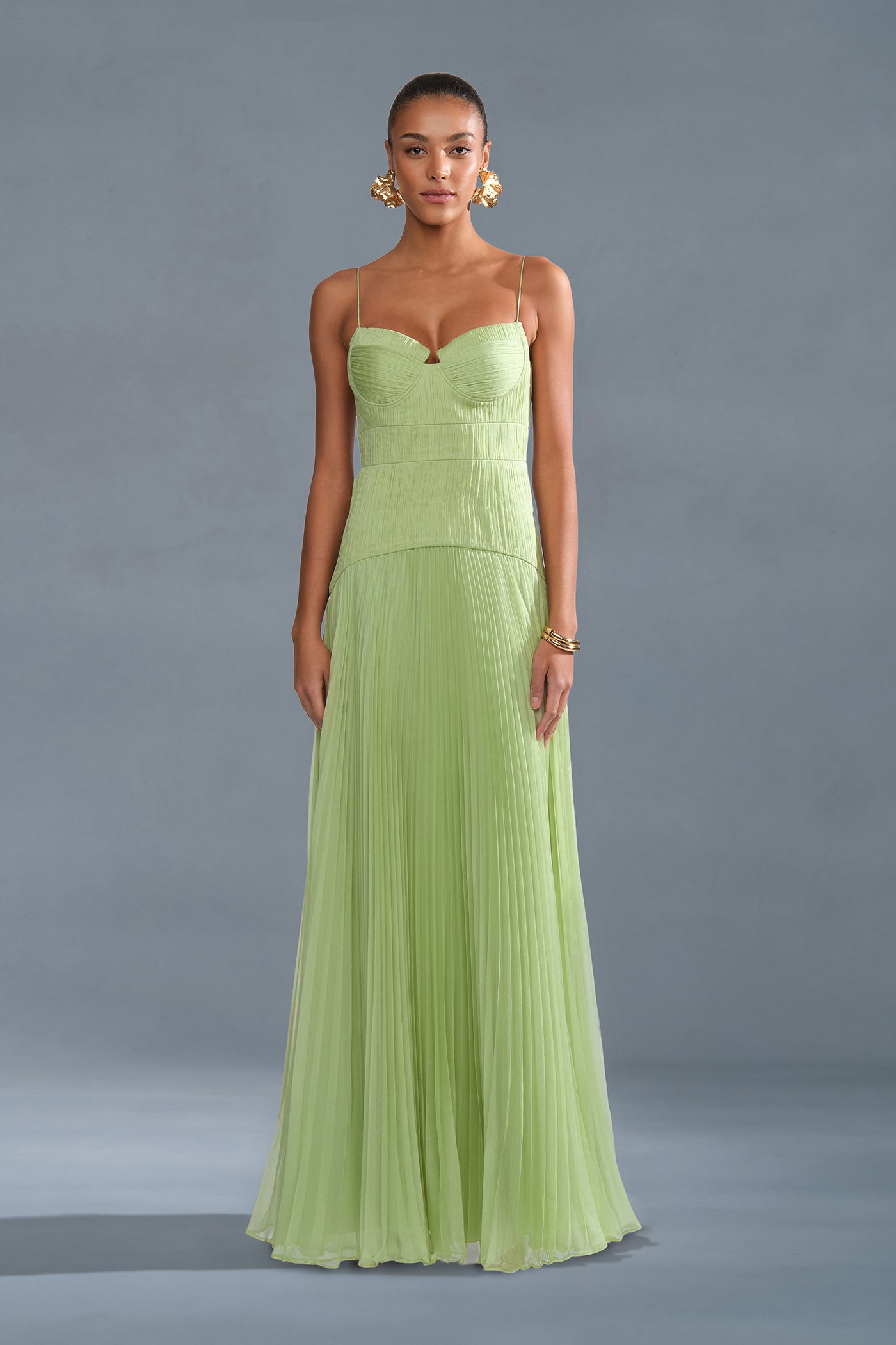 Saylor Pleated Gown Stem / 4