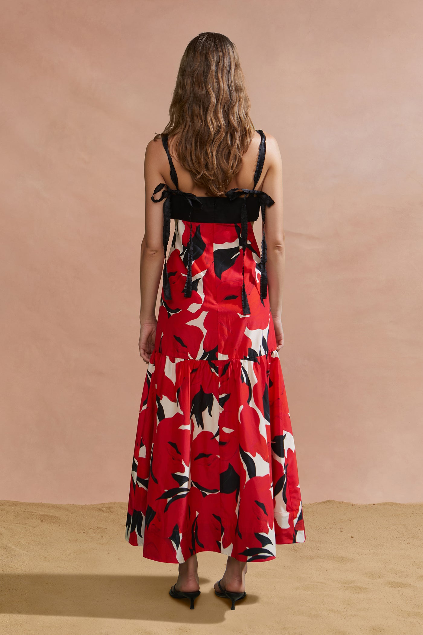 Selna Tie Strap Dress AMUR Selna Tie Strap Dress AMUR
