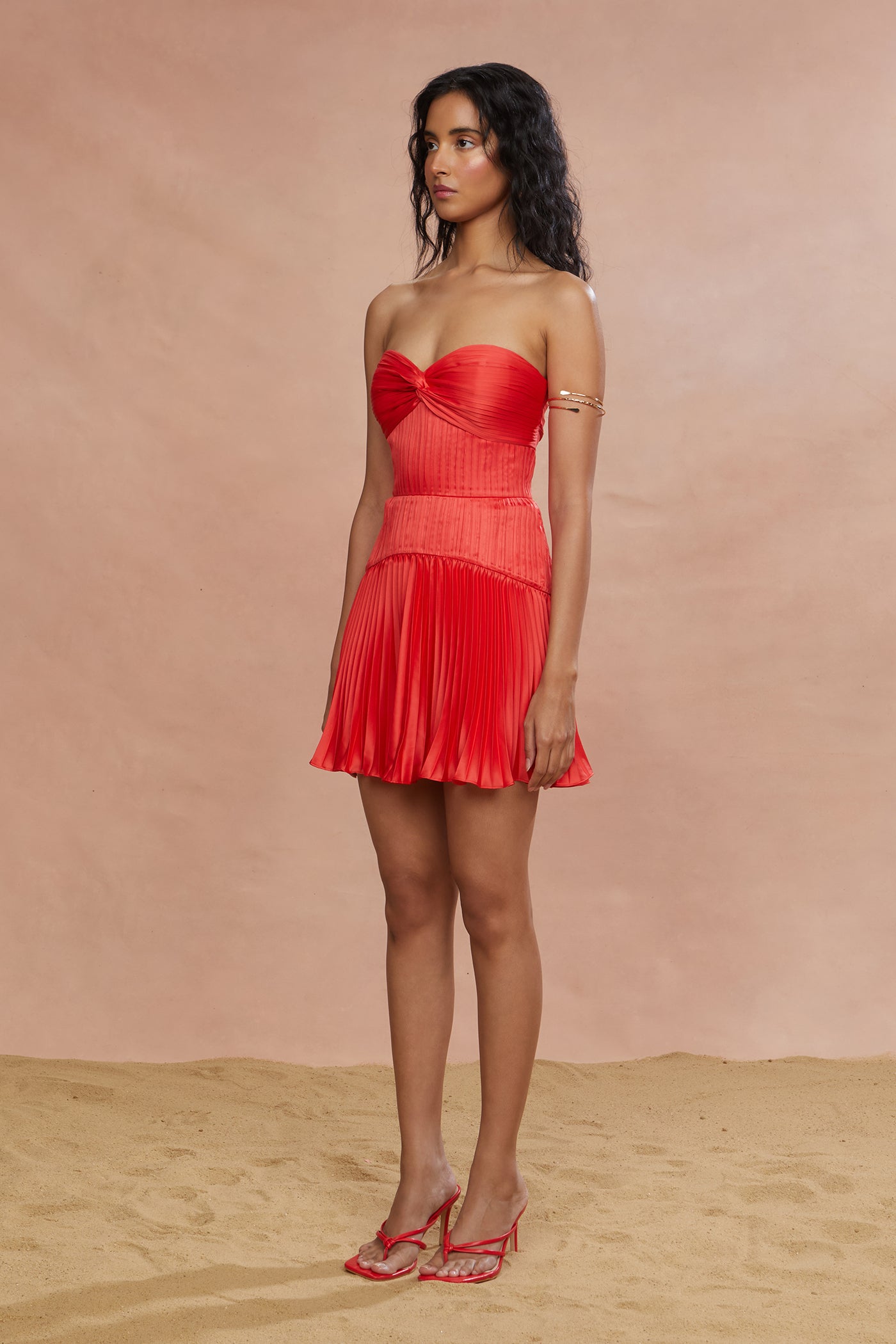 Catrina Mini Pleated Dress