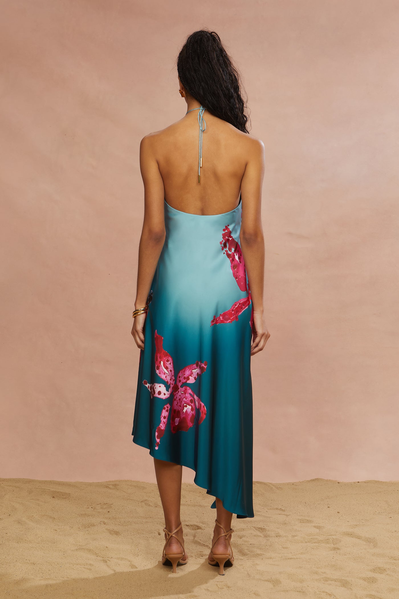 Alohi Placed Print Dress