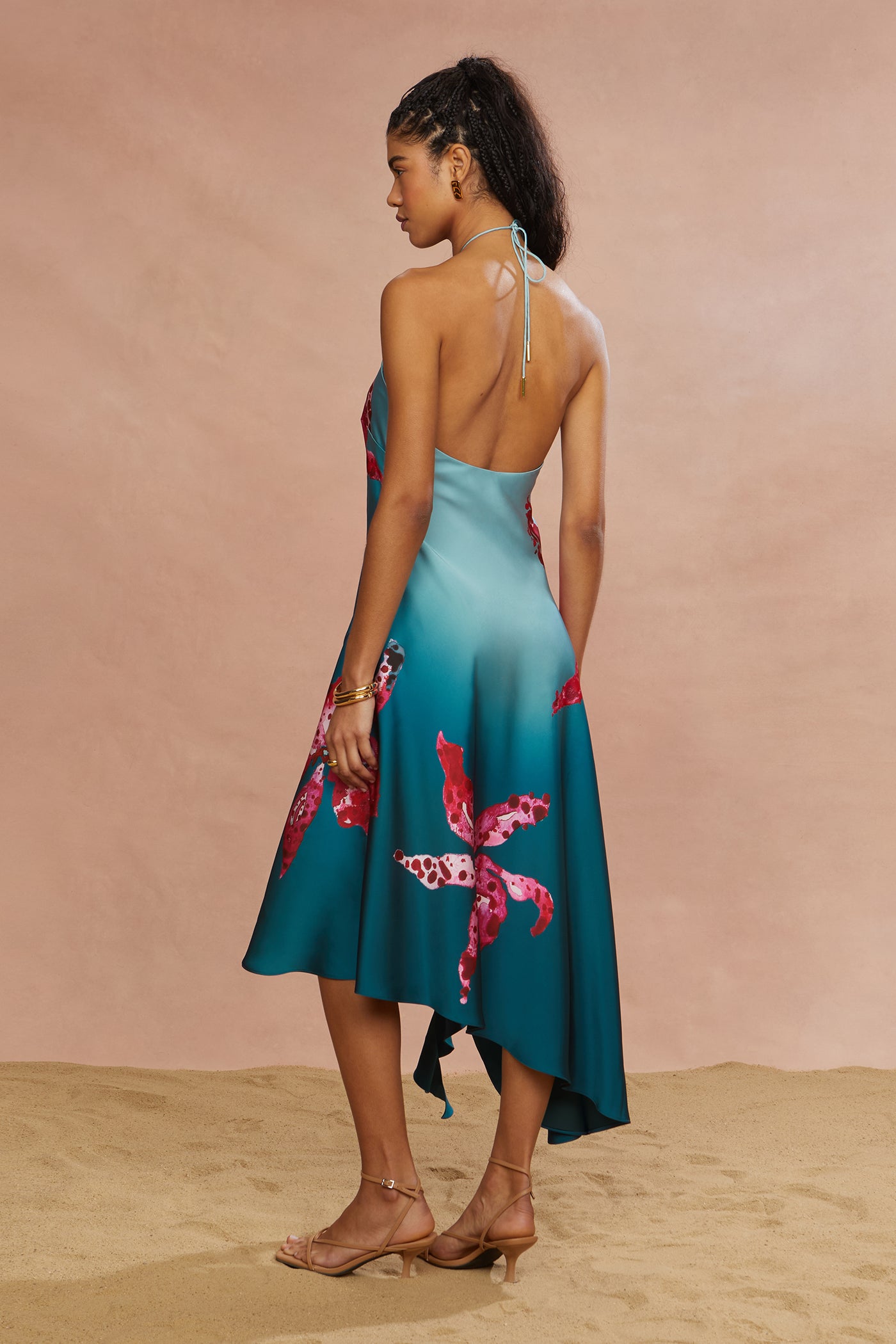 Alohi Placed Print Dress
