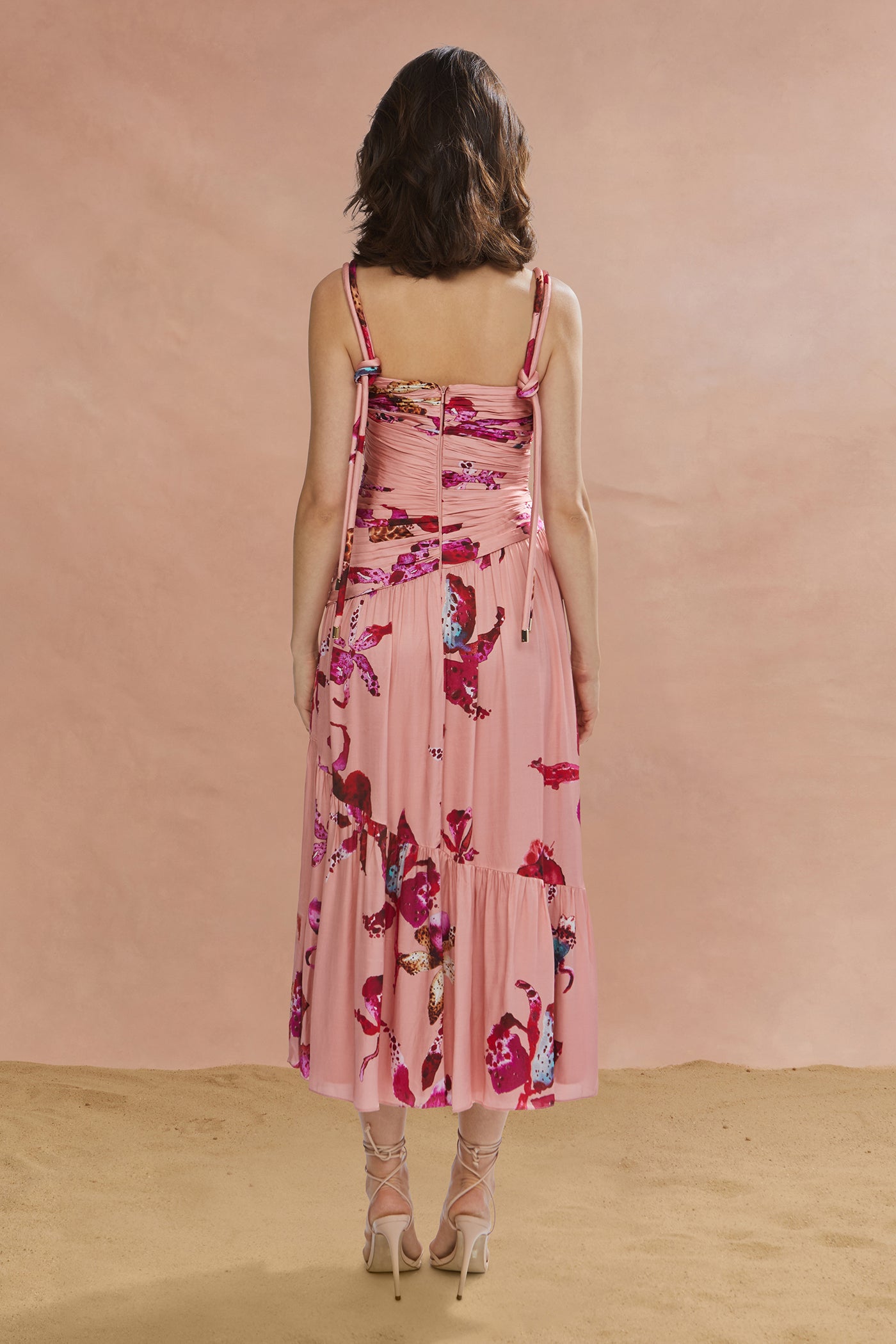Daniella Printed Viscose Midi